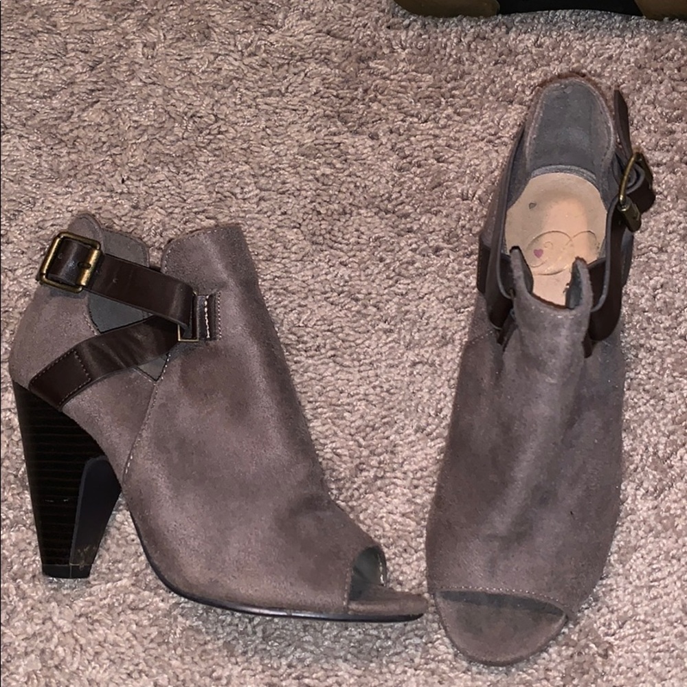 Size 6 Heeled Booties